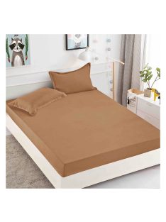   Cearceaf de pat cu elastic și două fețe de pernă, o singură culoare (pentru saltea 160x200 и 180x200) MarketVarna, 3 piese - Model V10485